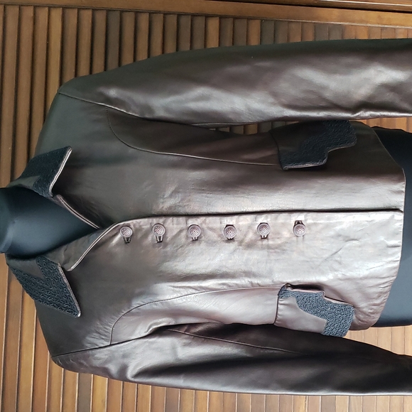 Zelda Jackets & Blazers - Brown Leather Jacket Size 6 Small